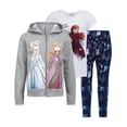 thumbnail image 1 of Conjunto de ropa Disney Frozen para niñas, sudadera con capucha y pantalones, 1 of 9