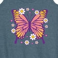 thumbnail image 3 of Instant Message - Mandala Butterfly - Women's Racerback Tank Top, 3 of 6