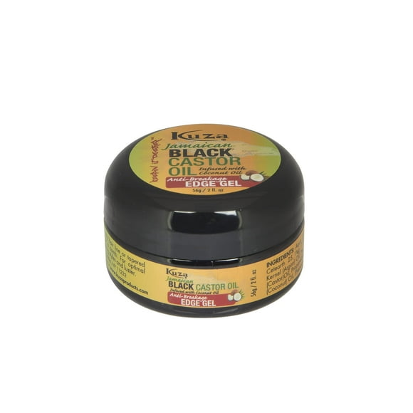 Kuza GEL Anti-Casse à l'Huile de Ricin Noire Jamaïcaine 2oz