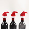 thumbnail image 7 of Callipe 10Pcs Mini Santa Hat Wine Bottle Covers Plush Christmas Tableware Holder Velvet Lollipop Caps Xmas Party Decoration, 7 of 7