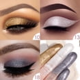 thumbnail image 3 of FOCALLURE 3 Pcs Glitter Eyeshadow Pigment, Long Lasting Eye Shadow with High-pigment Formula,Smokey Metallics, 3 of 7