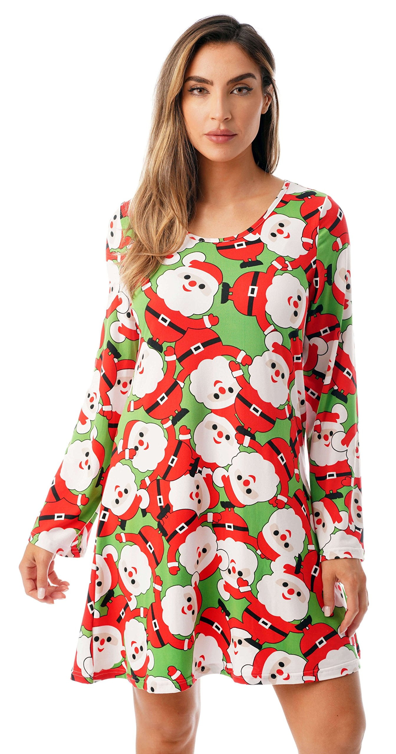 Just Love Ugly Christmas Dress Fun Xmas Party Outfit 401582-103 (Green ...