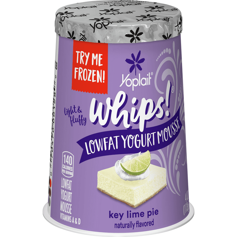 Yoplait Whips! Yogurt, Key Lime Pie, 4 oz
