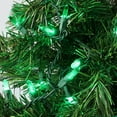 thumbnail image 3 of Sunnydaze 70 LED Green M6 Faceted Christmas String Lights, 21 feet, 3 of 8