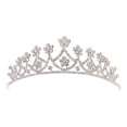 thumbnail image 1 of MasteelfCA Delicate Rhinestone Headdress Creative Bride Crown Decoration for Wedding, 1 of 8