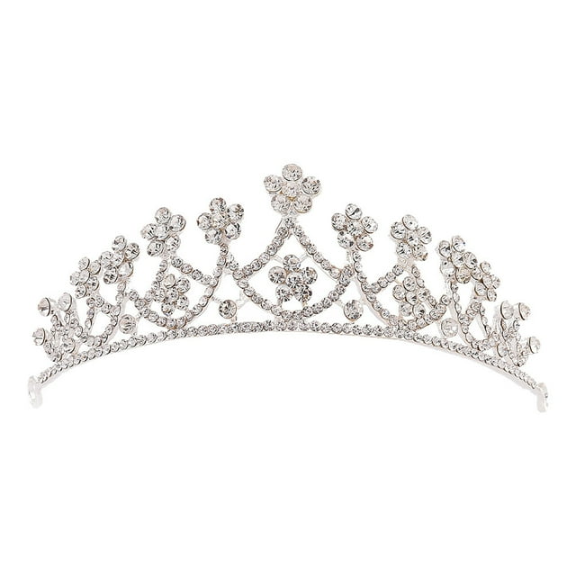 MasteelfCA Delicate Rhinestone Headdress Creative Bride Crown Decoration for Wedding