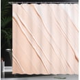 thumbnail image 3 of Ambesonne Blush Shower Curtain, Pinky Stripes Pattern Print, 69"Wx75"L, Pale Eggshell Sand Brown, 3 of 4