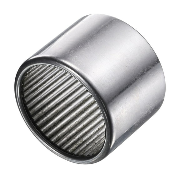 Uxcell 1 Pack Needle Roller Bearings, B-2220 Bore 1-3/8 Inch OD 1-5/8 Inch 1-1/4 Inch Width Steel Track Roller Bearings Open End for Mower, Lawn Tractor, Automotive