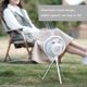 thumbnail image 4 of Irfora Trípode al aire libre ventilador USB recargable Camping escritorio ventilador de techo portátil con 3 velocidades ajustables para la oficina en casa Camping Picnic Irfora ventilador eléctrico, 4 of 7