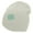 White, variant on Square Illusion Embroidered 8 inch Acrylic Short Blank Beanie - White OSFM