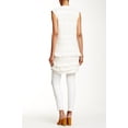 thumbnail image 2 of $395 VINCE. Gilet en Tricot à Franges en Coton (TP), 2 of 2