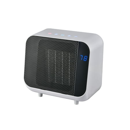 Soleil Electric Digital Ceramic Heater 1500W Indoor White PTC-915W