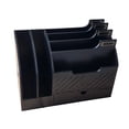 thumbnail image 1 of Dickly Magazine File Holder Bill Envelope Organizer for Apartment Study Room Office Black, 1 of 8