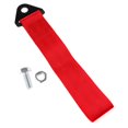 thumbnail image 1 of LOVIVER Easy Install Car Tow Strap Set Front/Rear Bumper Hook Red, 1 of 6