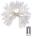 thumbnail image 2 of Photo Clips String Light - Fairy Lights with Clips for Hanging Polaroid Pictures, Battery Operated Photo Hanger, 8 Light Modes Twinkle Lights for Room Party Decor, 2 of 9