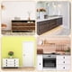 thumbnail image 3 of Pack de 6 tiradores para muebles de piel, tiradores para muebles de piel de 137 x 25 mm, estilo moderno, 3 of 5