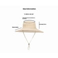 thumbnail image 3 of Mens Sun Hat Wind Outdoor Sun Hat with Solar Powered On Fan Hat, 3 of 6