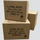Emballage en Boîte, Ondulé 18 X 18 X 16"H, Kraft 15-Pack – image 1 sur 1