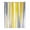 Gray Yellow, variant on Black Gray White Kitchen Curtains 63 Inch Length, Vintage Rustic Abstract Ombre Aesthetic Grommet Top Bedroom Living Room Curtains, Light Filtering Cafe Curtain Drapes 2 Panels Set 84''x63''