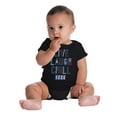 thumbnail image 4 of Live Laugh Chill Icee Logo Retro Romper Boys or Girls Infant Baby Brisco Brands 12M, 4 of 6