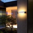 thumbnail image 5 of Iluminación de pared, aplique de pared LED de aluminio europeo, lámpara de pared impermeable para interior y exterior, jardín rural, Villa, moderna y sencilla, 5 of 5