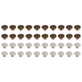 thumbnail image 1 of Shisuyan Press Stud Men 40Pcs 0.59X0.59X0.24In, 1 of 8