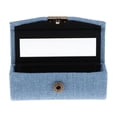 thumbnail image 1 of Lipstick Lip Carrying Case with Mirror Jewelry Stamps Box Retro Western Light Blue, 1 of 8