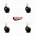 thumbnail image 2 of 2.25 Inch Antique Soft Tread Ball Caster – 5/16 Inch Threaded Stem – Set of 4, 2 of 2