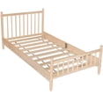 thumbnail image 2 of Cama de madera DUDUK individual con cabecera Moderna, 2 of 5