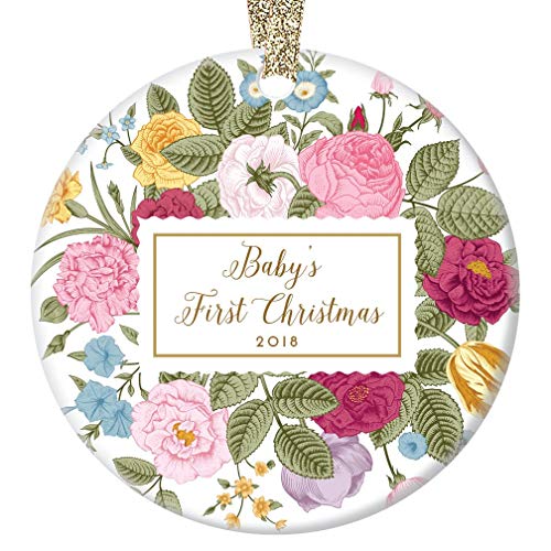 vintage baby's first christmas ornament