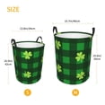 thumbnail image 3 of Fotbe Happy St. Patrick's Day5 Cesto de Ropa con Asas, Cesto Impermeable de Gran Capacidad, Bolsa de Lavado para Dormitorio, Cesto de Ropa con Ruedas y Asas-Medium, 3 of 6