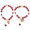 thumbnail image 1 of EeaseMX Pulsera de cristal con dije de tigre para Año Nuevo 2022, 2 unidades, 1 of 8
