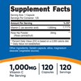 thumbnail image 2 of Suplemento Nutricost de vitamina C con escaramujo, 1025 mg, 120 cápsulas, 2 of 5