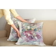 thumbnail image 2 of Ambesonne Watercolor Throw Pillow Cover 2 Pack, Oriental Dancer Artwork, 16", Multicolor, 2 of 7