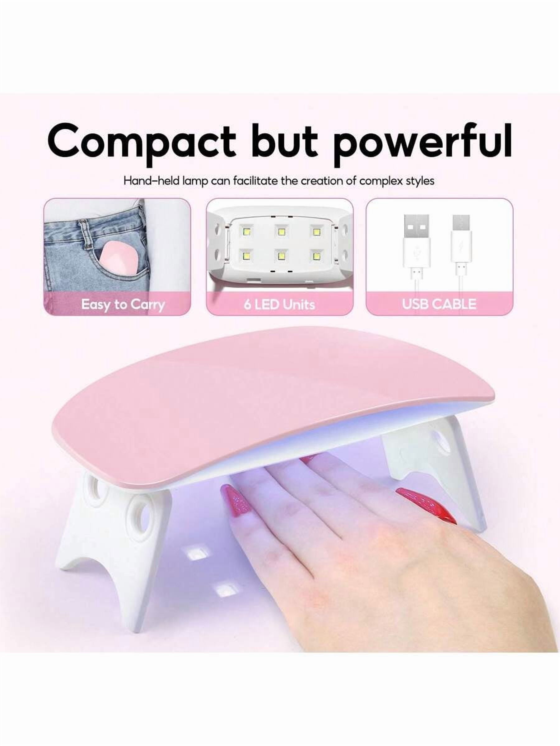 Acrylic Nail Kit for Beginners with Everything, Professional Nail Starter Kit with 20,000 RPM Nail Drill, UV Nail Lamp, 27PCS Acrylic Powder and Liquid Set