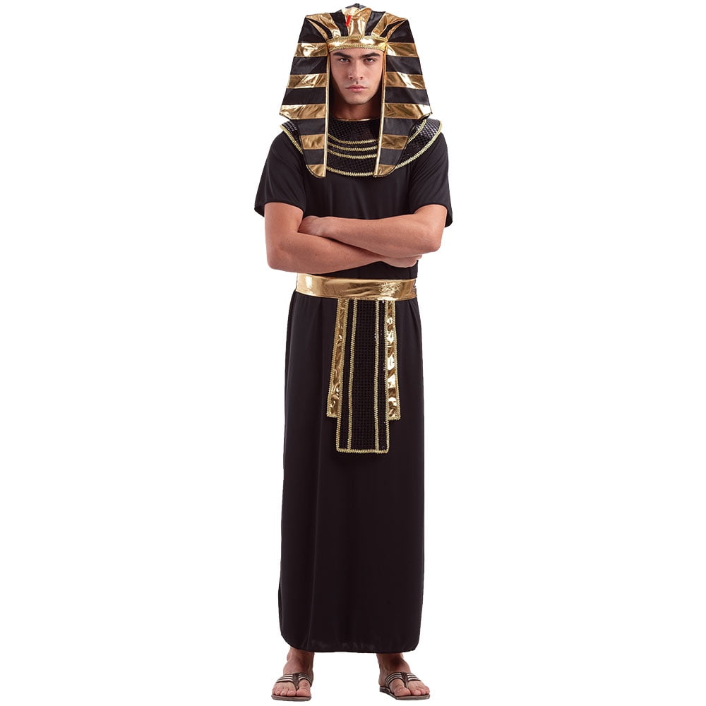 Egyptian Pharaoh Men S Halloween Costume King Of Egypt Ancient Robes