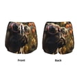 thumbnail image 5 of Haiem Pug Wearing Sunglasses Flowers Women's 2 in 1 Running Shorts - Lightweight Athletic Workout Gym Yoga Breathable Sports Shorts Liner with Phone Pockets-Small, 5 of 9