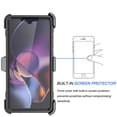 thumbnail image 6 of For Motorola Moto G Stylus 5G 2024 Case, Takfox Heavy Duty Rugged Defender Full Body Protection Phone Case Cover with Swivel Belt Clip Holster & Built in Screen Protector - Black, 6 of 8