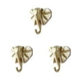 thumbnail image 4 of Maytalsory Animal Head Key Hook Sturdy And Durable Construction Adding Touch Of Whimsy gold(elephant) 3Set, 4 of 6