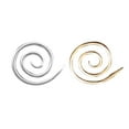 thumbnail image 4 of Thinsont Aluminum Spiral Cable Stitch Holder Tapestry Shawl DIY Crafting Knitting Weaving Handmade Tool Handicraft 10Pcs Silver, 4 of 9