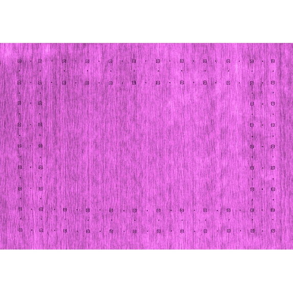 Ahgly Company Indoor Rectangle Abstract Pink Contemporary Area Rugs, 7' x 10'