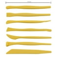 thumbnail image 2 of 14 Pcs Ultra-Light Clay Pottery Tools DIY Plastic Clay Sculpting Set Pottery Shaper Modeling Tools Engraving Group Craft Tools for Painting Styling (Yellow), 2 of 5