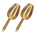 thumbnail image 3 of 2 Pcs Ice Scoops Stainless Steel Ice Scoops Bar Ice Scoop Dry Goods Scoop, 3 of 3