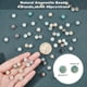 thumbnail image 4 of 192 cuentas de piedra natural esmerilada de 8 mm, cuentas redondas de amazonita natural, cuentas sueltas para pulseras, collares y joyas (agujero: 1 mm), 4 of 6