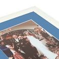 thumbnail image 4 of ArtToFrames 24x34 Matted Picture Frame with 20x30 Single Mat Photo Opening Framed in 1.25 Off White Wash on Ash and 2 Liberty Blue Mat (FWM-4098-24x34), 4 of 8