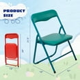 thumbnail image 3 of FlexWave Folding Chair Children's Edition Set，Includes 2 Folding Chairs，for Home, Game Night, Picnic, or Party, 3 of 7