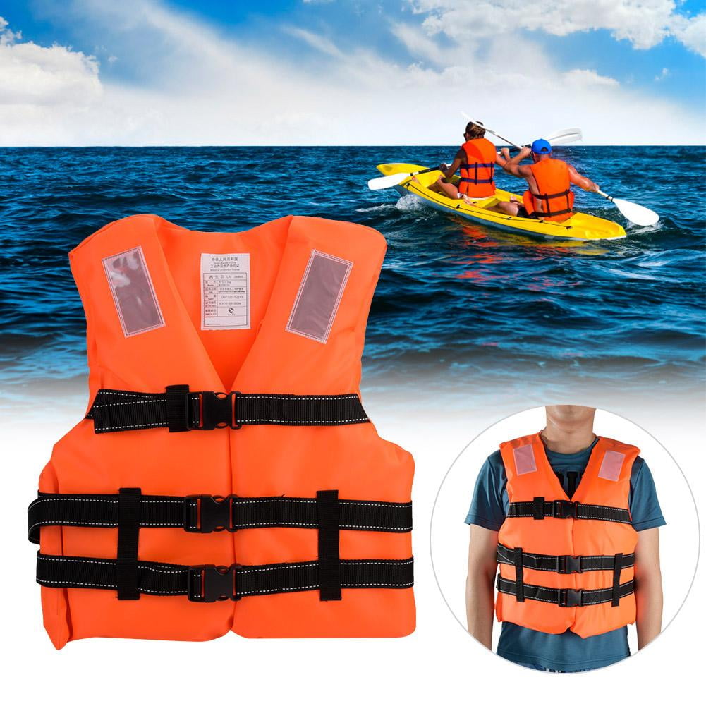 TOPINCN Adult Swimming Floating Life Jacket Surfing Boating Buoyancy ...