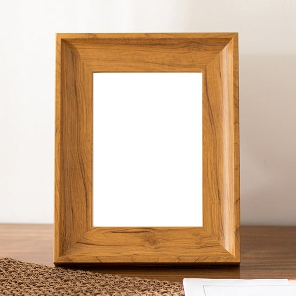 Vintage Plastic Photo Frame Home Photo Decor Photo Frame Office Desktop Display Poster Frame Rectangle Photo Frame