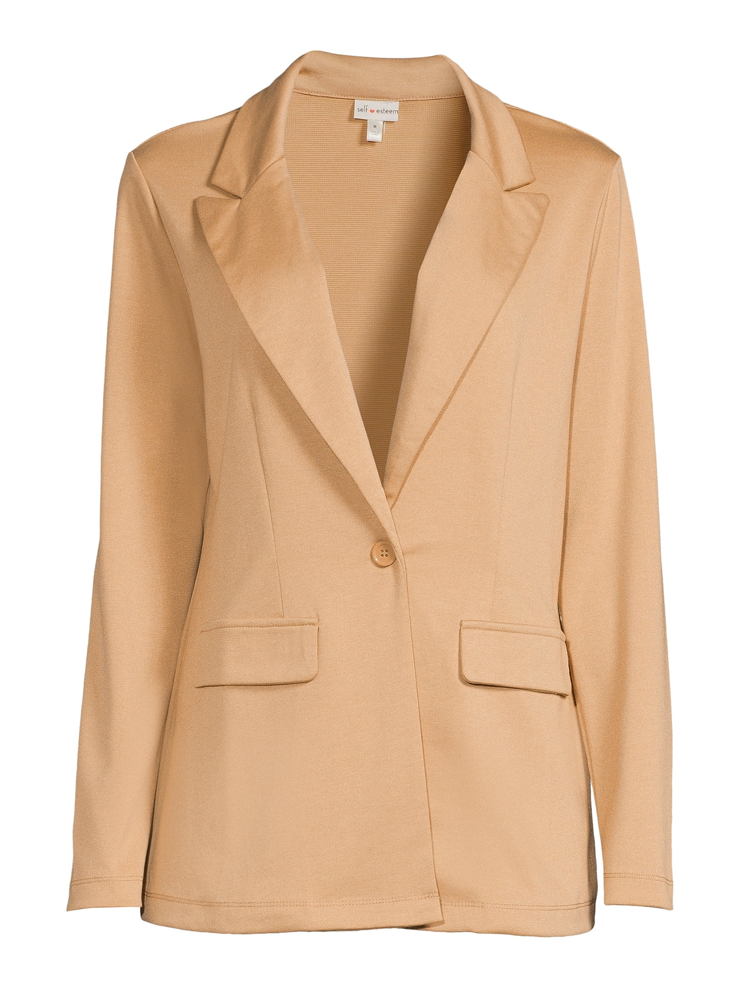 Self Esteem Juniors Oversized Blazer with Long Sleeves