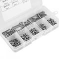 thumbnail image 2 of 210PCS M2.5 Stainless Steel Round Head Bolts and Hex Nuts Screw Connector Fastener, 2 of 11